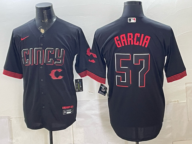 Men Cincinnati Reds #57 Garcia Nike 2026 MLB Jersey 081102->cincinnati reds->MLB Jersey